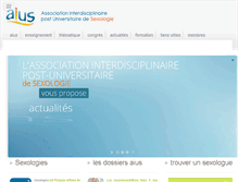 Tablet Screenshot of aius.fr
